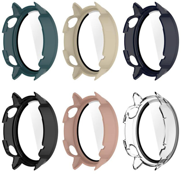 For OnePlus Watch 3 43mm Tempered Film Integrated PC Watch Protective Cover(Pink)