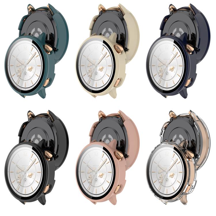 For OnePlus Watch 3 43mm Tempered Film Integrated PC Watch Protective Cover(Ivory White) - free shipping - PMC TechLife - Order now!