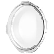 For Insta360 X5 Rotating Optical Tempered Glass Lens Guard Protective Cover(Silver)