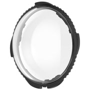 For Insta360 X5 Rotating Optical Tempered Glass Lens Guard Protective Cover(Black)