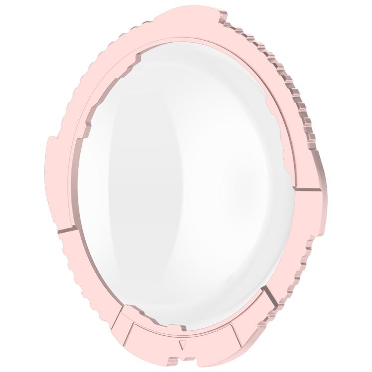 For Insta360 X4 Rotating Optical Tempered Glass Lens Guard Protective Cover(Pink)
