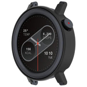 For CMF Watch 3 Pro Half Coverage Hollowed PC Watch Protective Cover(Black)