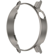 For CMF Watch 3 Pro Half Coverage Hollowed PC Watch Protective Cover(Titanium Steel Color)