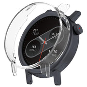 For CMF Watch 3 Pro Half Coverage Hollowed PC Watch Protective Cover(Transparent)