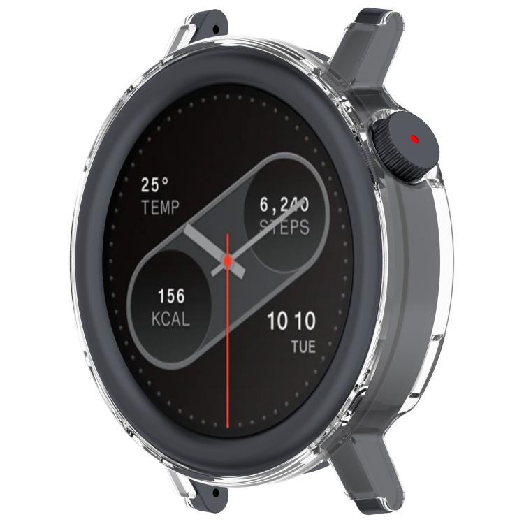 For CMF Watch 3 Pro Half Coverage Hollowed PC Watch Protective Cover(Transparent)