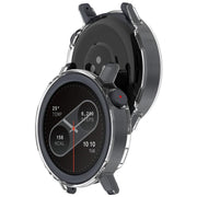 For CMF Watch 3 Pro Half Coverage Hollowed PC Watch Protective Cover(Transparent)