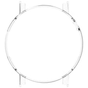 For CMF Watch 3 Pro Half Coverage Hollowed PC Watch Protective Cover(Transparent)