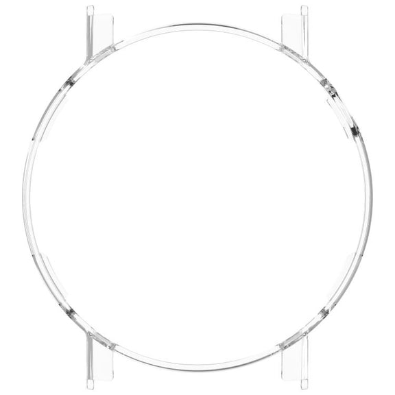 For CMF Watch 3 Pro Half Coverage Hollowed PC Watch Protective Cover(Transparent)