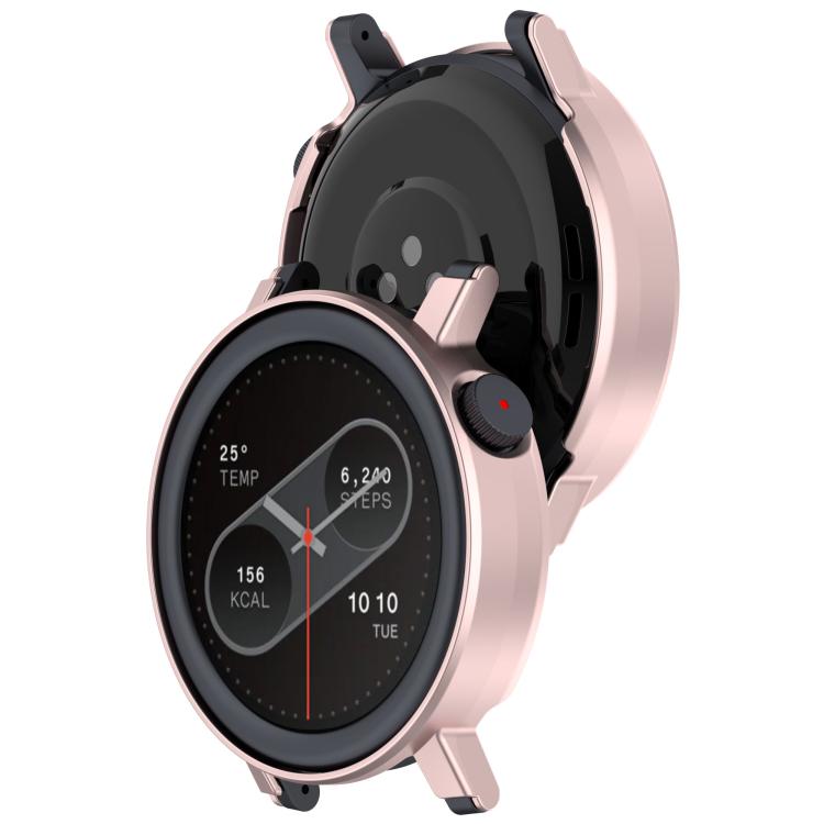 For CMF Watch 3 Pro Half Coverage Hollowed PC Watch Protective Cover(Pink)