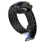 For Samsung Galaxy Watch8 / Watch8 Classic Mesh Magnetic Silicone Watch Band(Black)