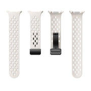 For Samsung Galaxy Watch8 / Watch8 Classic Mesh Magnetic Silicone Watch Band(Starlight)