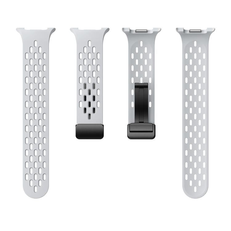 For Samsung Galaxy Watch8 / Watch8 Classic Mesh Magnetic Silicone Watch Band(Gray) - free shipping - PMC TechLife - Order now!