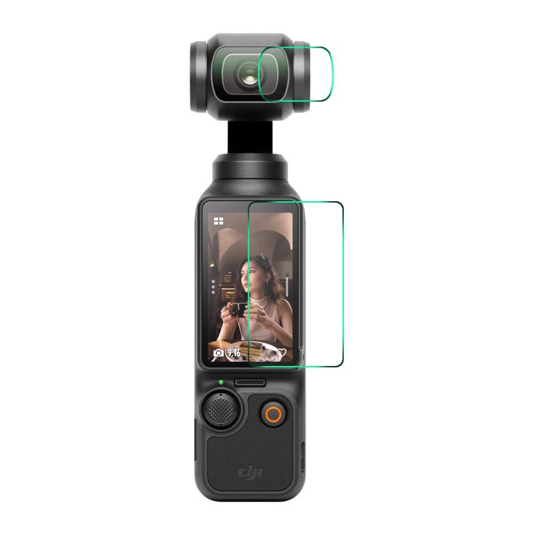 For DJI Osmo Pocket 3 ENKAY Hat-Prince 0.2mm 9H Tempered Glass Screen Protector Film - free shipping - PMC TechLife - Order now!