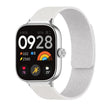 For Xiaomi Smart Band 9 Pro / Redmi Watch 5 Lychee Texture Soft Magnetic Silicone Watch Band(White) - free shipping - PMC TechLife - Order now!