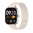 For Xiaomi Smart Band 9 Pro / Redmi Watch 5 Lychee Texture Soft Magnetic Silicone Watch Band(Starlight) - free shipping - PMC TechLife - Order now!
