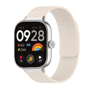 For Xiaomi Smart Band 9 Pro / Redmi Watch 5 Lychee Texture Soft Magnetic Silicone Watch Band(Starlight)