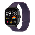 For Xiaomi Smart Band 9 Pro / Redmi Watch 5 Lychee Texture Soft Magnetic Silicone Watch Band(Purple) - free shipping - PMC TechLife - Order now!