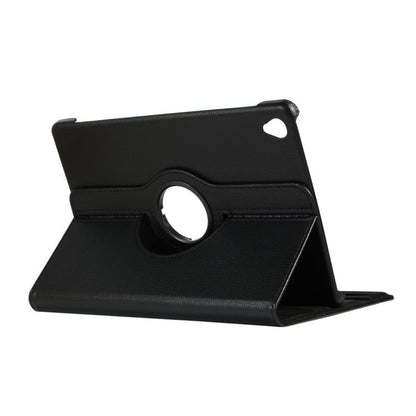 ENKAY 360 Degree Rotation Lichi Texture Leather Case with Holder for HUAWEI MediaPad M6 10.8 2019(Black) - free shipping - PMC Jewellery - Order now!