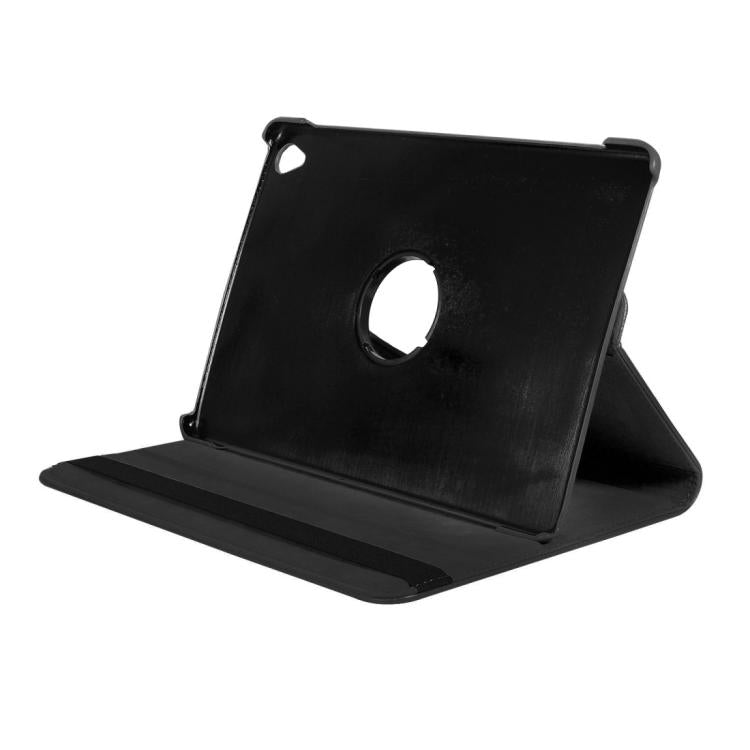 ENKAY 360 Degree Rotation Lichi Texture Leather Case with Holder for HUAWEI MediaPad M6 10.8 2019(Black) - free shipping - PMC Jewellery - Order now!