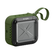 W-KING S7 Mini Wireless Water-resistant Loudspeaker With TF/FM/AUX/NFC Bluetooth Bike Speaker(Army Green)
