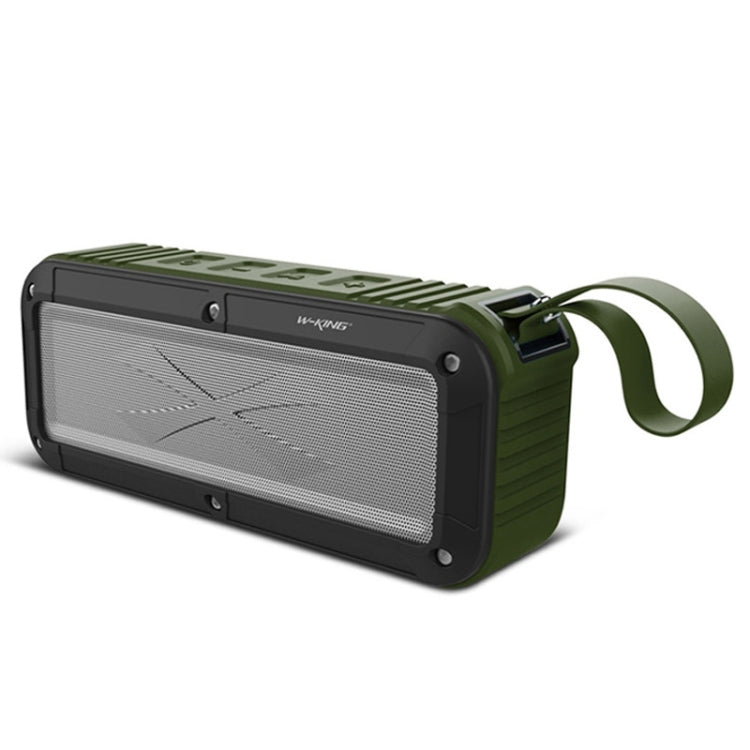 W-KING S20 Loudspeakers IPX6 Waterproof Bluetooth Speaker Portable NFC Bluetooth Speaker for Outdoors / Shower / Bicycle FM Radio (Green) - free shipping - PMC Jewellery - Order now!