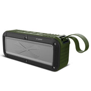 W-KING S20 Loudspeakers IPX6 Water-resistant Bluetooth Speaker Portable NFC Bluetooth Speaker for Outdoors / Shower / Bicycle FM Radio (Green)