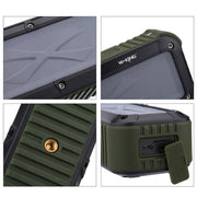 W-KING S20 Loudspeakers IPX6 Water-resistant Bluetooth Speaker Portable NFC Bluetooth Speaker for Outdoors / Shower / Bicycle FM Radio (Green)