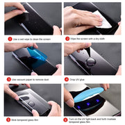 UV Liquid Curved Full Glue Full Screen Tempered Glass for Galaxy S10 5G