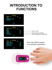 M160 Finger Pulse Oximeter(Gray)