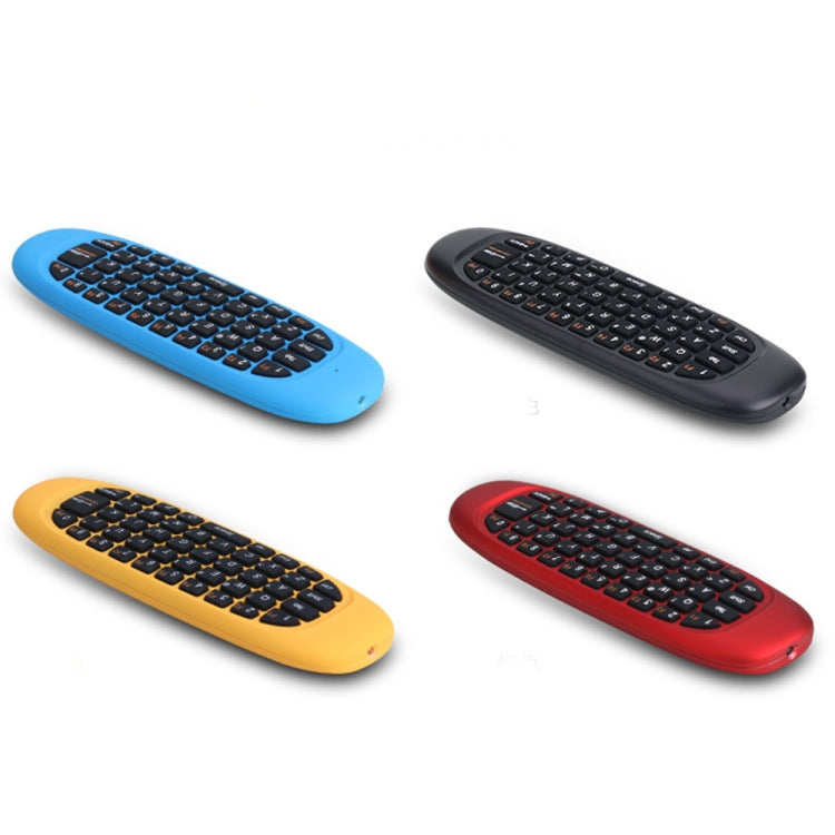 C120 2.4G Mini Keyboard Wireless Remote Mouse with 3-Gyro & 3-Gravity Sensor for PC / HTPC / IPTV / Smart TV and Android TV Box etc(Black) - free shipping - PMC TechLife - Order now!