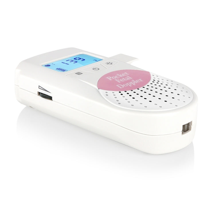 FD-100 Digital Fetal Doppler Ultrasound Sound Baby Heartbeat Detector Monitor LED Digital Prenatal Pocket Fetal Doppler Stethoscope (Pink) - free shipping - PMC TechLife - Order now!