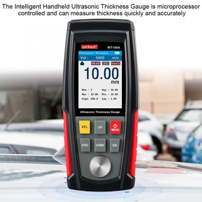 Wintact WT100A Digital Ultrasonic Thickness Gauge Meter Tester USB Charging Digital Thickness Metal Tester High Precision - free shipping - PMC Jewellery - Order now!
