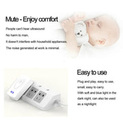 Ultrasound Mouse Cockroach Pest Repeller Device Insect Rats Spiders Mosquito Killer Pest Control Household Pest Rejecter(US Plug)
