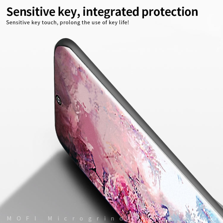 MOFI Frosted PC Ultra-thin Hard Case for Galaxy Note10(Blue)