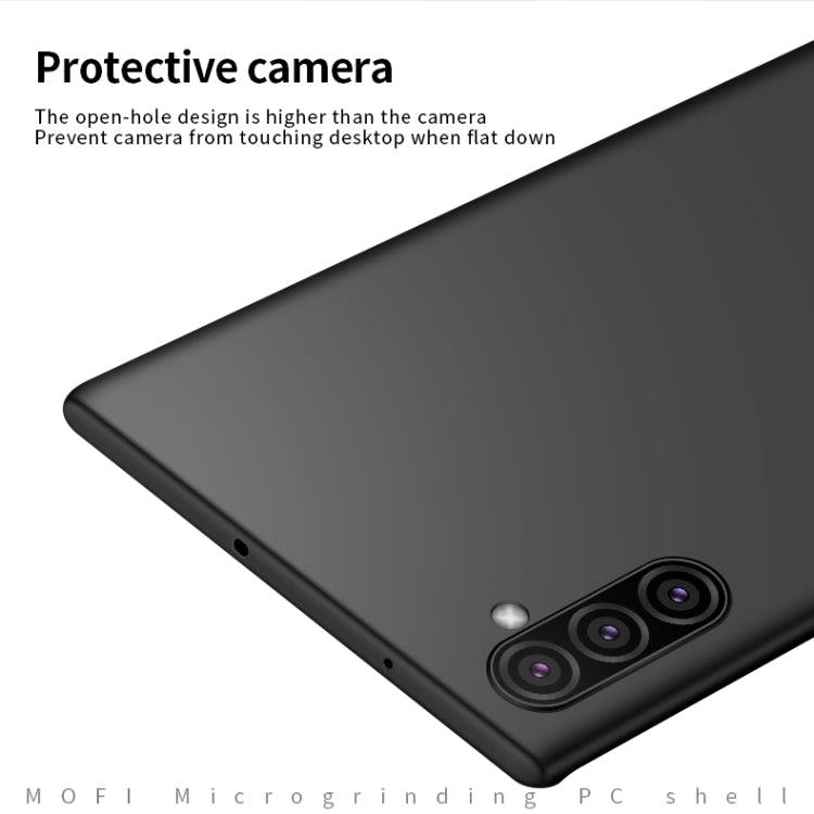 MOFI Frosted PC Ultra-thin Hard Case for Galaxy Note10(Blue)