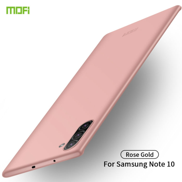 MOFI Frosted PC Ultra-thin Hard Case for Galaxy Note10(Rose gold) - Galaxy Phone Cases by MOFI | Online Shopping South Africa | PMC TechLife | Buy Now Pay Later Mobicred
