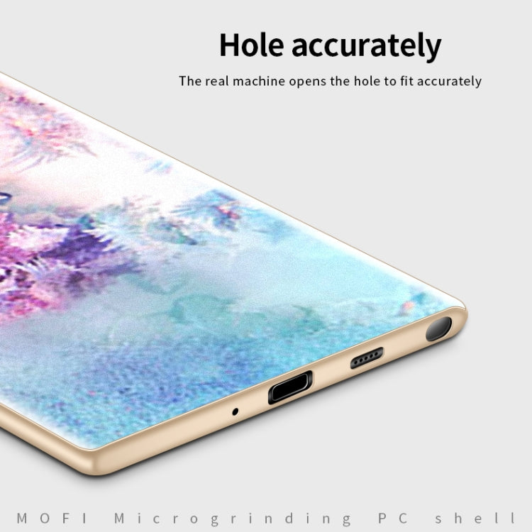 MOFI Frosted PC Ultra-thin Hard Case for Galaxy Note10 Pro(Black)