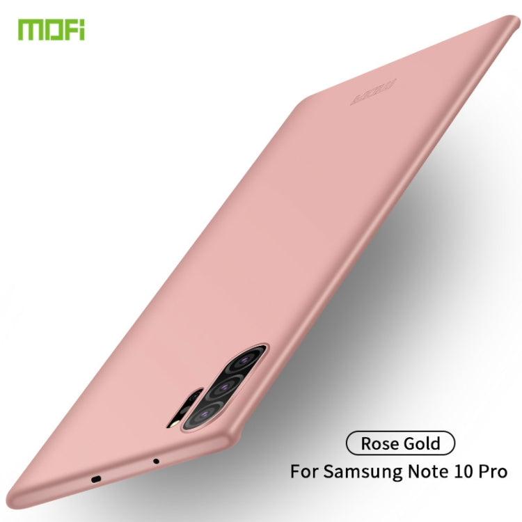 MOFI Frosted PC Ultra-thin Hard Case for Galaxy Note10 Pro(Rose gold) - Galaxy Phone Cases by MOFI | Online Shopping South Africa | PMC TechLife