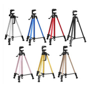 Portable Phone Live Selfie 3366 Tripod Stand DV SLR Camera Self-timer Full Light Bracket(Blue)