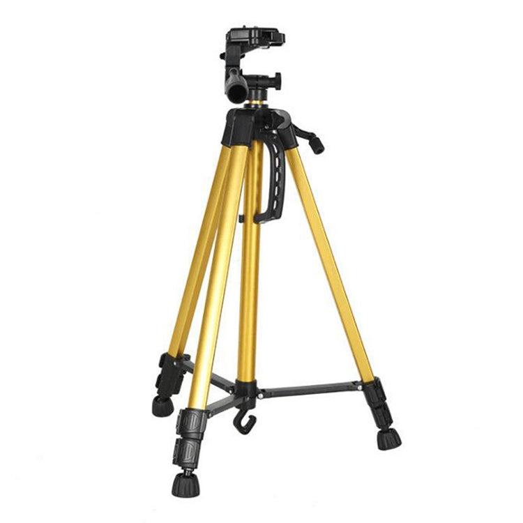 Portable Phone Live Selfie 3366 Tripod Stand DV SLR Camera Self-timer Full Light Bracket(Yellow) - Tripods by PMC TechLife | Online Shopping South Africa | PMC TechLife | Buy Now Pay Later Mobicred