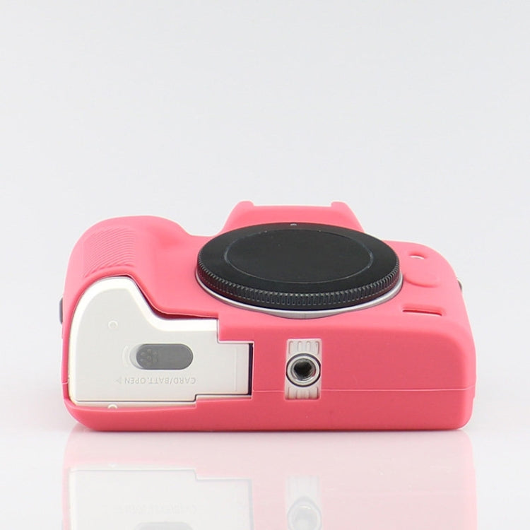 Richwell  Silicone Armor Skin Case Body Cover Protector for Canon EOS M50 Body Digital Camera(Red) - Protective Case by Richwell | Online Shopping South Africa | PMC TechLife | Buy Now Pay Later Mobicred