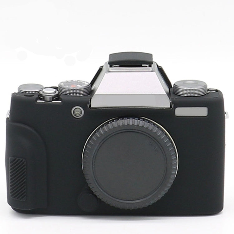 Richwell Soft Silicone TPU Skin Body Rubber Camera Case Bag Full Cover for Fujifilm Fuji X-T100 Digital Camera(Black) - Protective Case by Richwell | Online Shopping South Africa | PMC TechLife | Buy Now Pay Later Mobicred