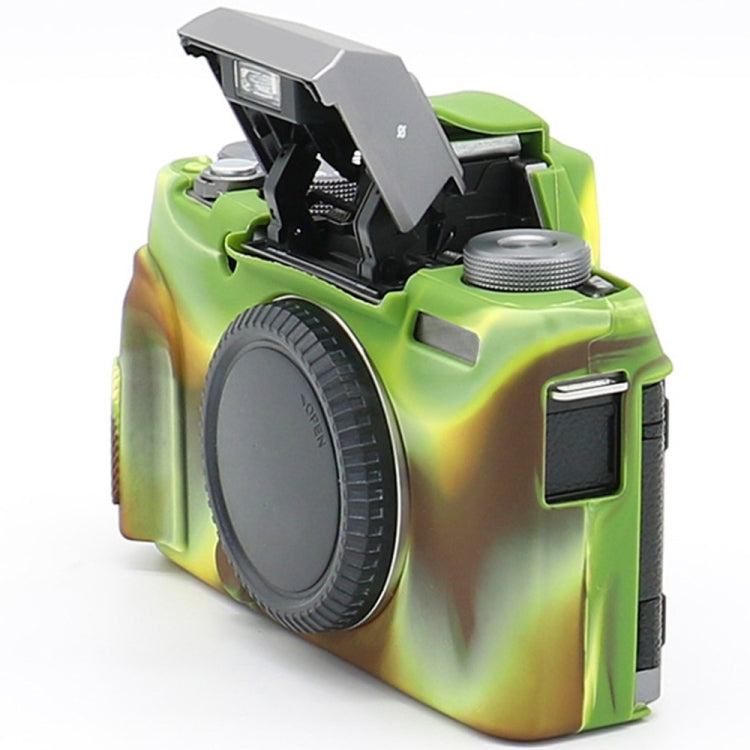 Richwell Soft Silicone TPU Skin Body Rubber Camera Case Bag Full Cover for Fujifilm Fuji X-T100 Digital Camera(Yellow) - Protective Case by Richwell | Online Shopping South Africa | PMC TechLife | Buy Now Pay Later Mobicred