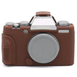 Richwell Soft Silicone TPU Skin Body Rubber Camera Case Bag Full Cover for Fujifilm Fuji X-T100 Digital Camera(Coffee) - free shipping - PMC TechLife - Order now!
