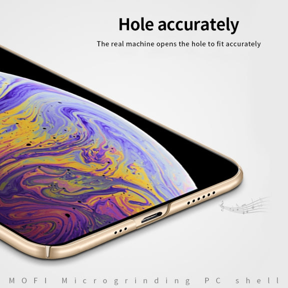 For iPhone 11 Pro MOFI Frosted PC Ultra-thin Hard Case (Black)