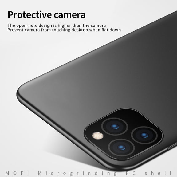 For iPhone 11 Pro MOFI Frosted PC Ultra-thin Hard Case (Blue)