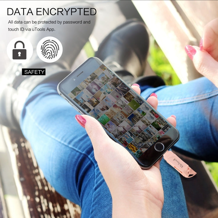 Richwell  DXZ64 USB Flash  Disk 64G 3 in 1  Micro USB + 8 Pin + USB 3.0 Compatible IPhone & IOS(Black) - free shipping - PMC Jewellery - Order now!