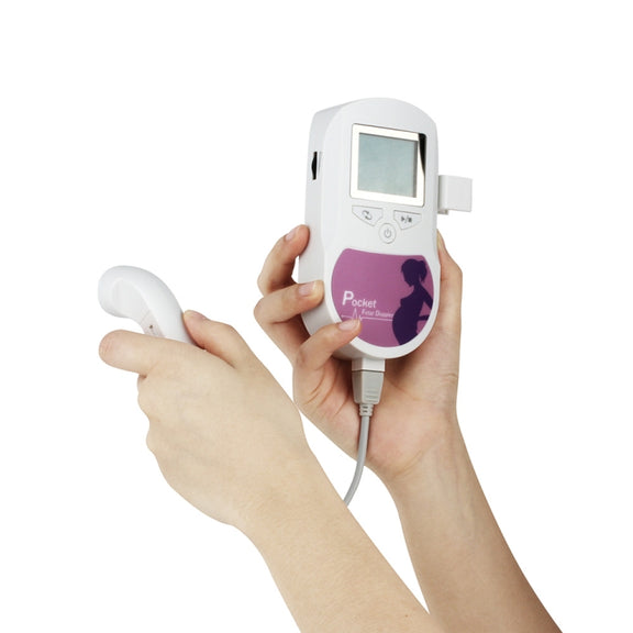 Baby Sound C   Fetal Doppler Prenatal Pocket Digital  Ultrasound Detector Angel Heartbeat Pregnant Doppler Prenatal Monitor(Blue)