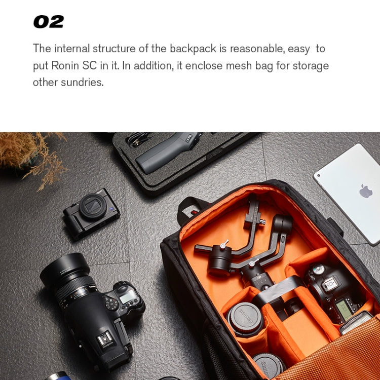 STARTRC Outdoor Travel Portable Waterproof Nylon Backpack for DJI Ronin-SC / Mavic 2 Drone - free shipping - PMC Jewellery - Order now!