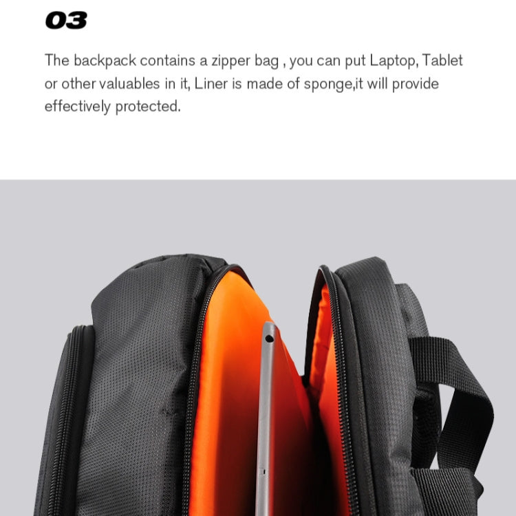 STARTRC Outdoor Travel Portable Waterproof Nylon Backpack for DJI Ronin-SC / Mavic 2 Drone - free shipping - PMC Jewellery - Order now!